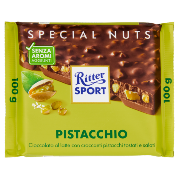 RITTER TAVOLETTA PISTACCHIO 100 GR