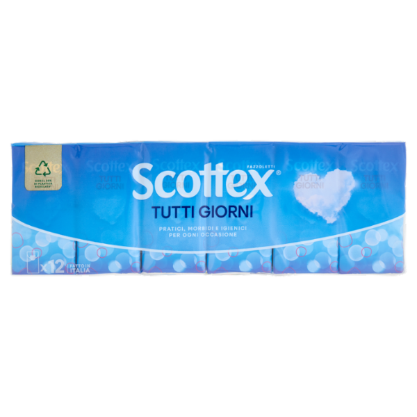 FAZZOLETTI SCOTTEX 12 X 9 X 12 PZ