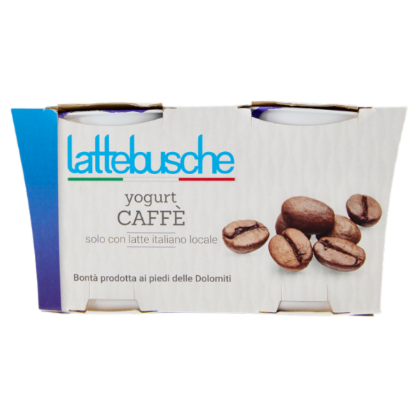 YOGURT LATTEBUSCHE INTERO CAFFE GR 125 X 2