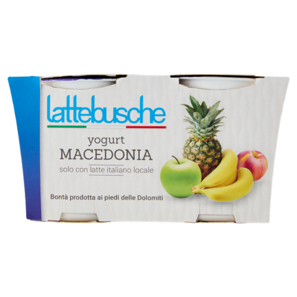 YOGURT LATTEBUSCHE INTERO MACEDONIA GR 125 X 2 X2