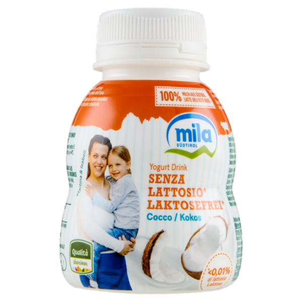 MILA YOGURT DA BERE SENZA LATTOSIO COCCO 200 GR