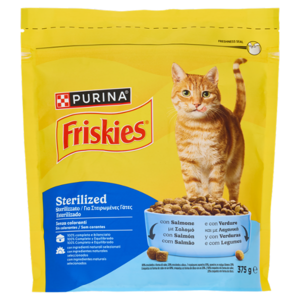 FRISKIES STERILGARDA SALMONE VERDURE 375 GR
