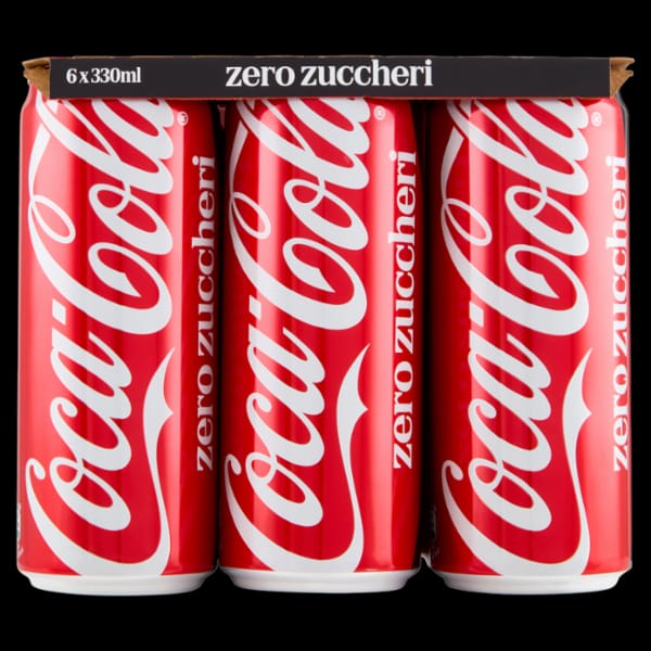 Coca Cola Zero x6 330 ml