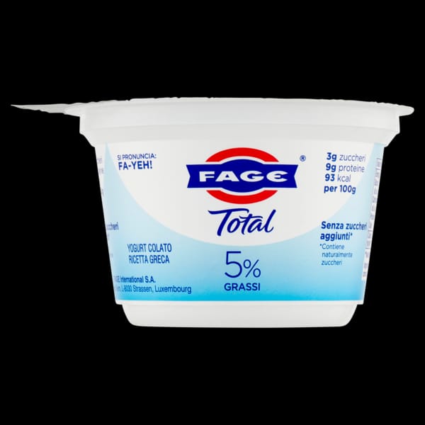 Fage Yogurt Totale Bianco Intero 5% 150 gr