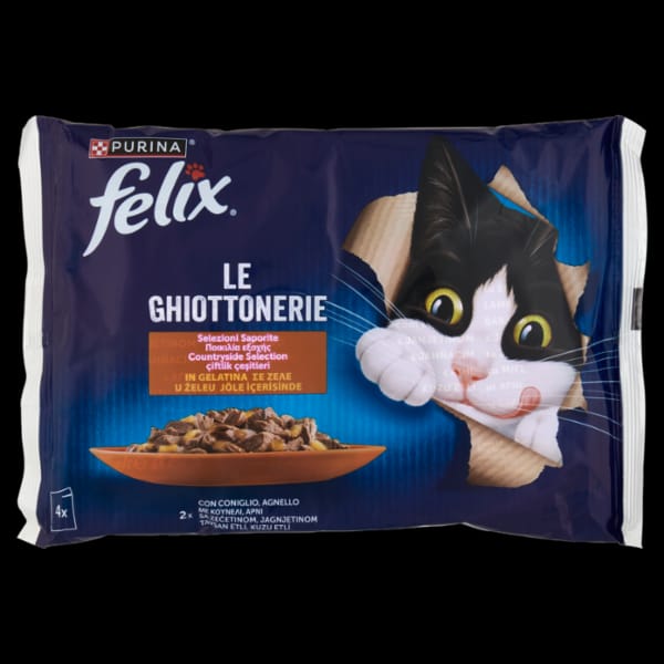 Felix Ghiottonerie con Agnello x 4 85 gr