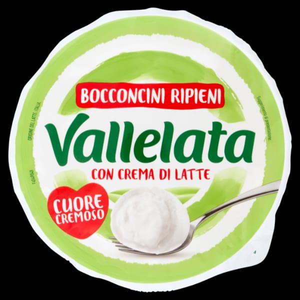 Mozzarella Bocconcini Ripieni Latte Vallelata 180 gr