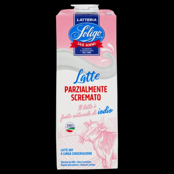 Latte Soligo UHT Ps 1 lt
