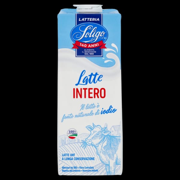 Latte Soligo Intero UHT 1000 ml