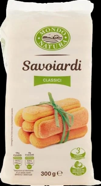 Mondo Natura Savoiardi 300 gr