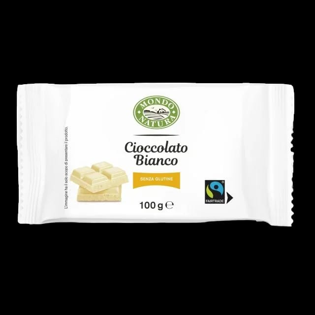 Mondo Natura Tavoletta Cioccolato Bianco 100 gr