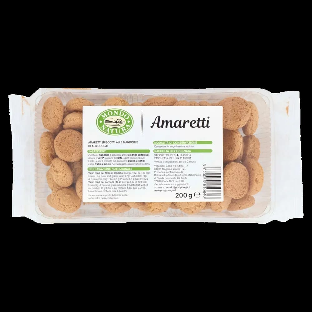 Mondo Natura Amaretti 200 gr