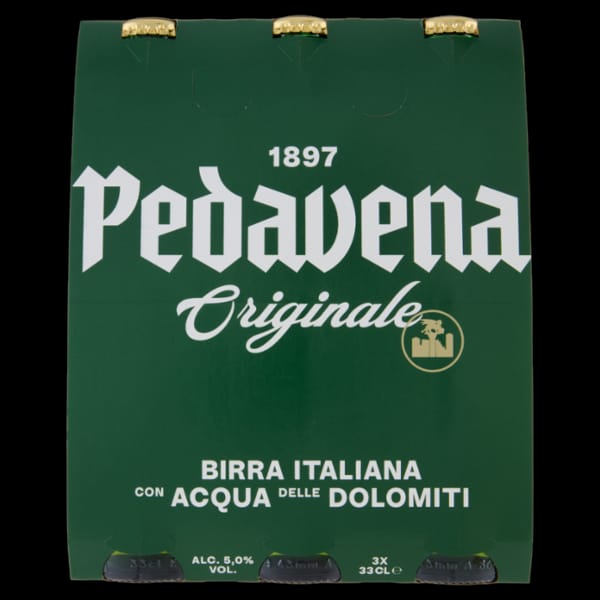Pedavena Birra 330 ml x 3