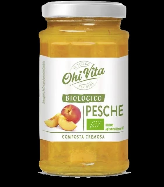 Ohi Vita Composta Pesca BIO 250 gr