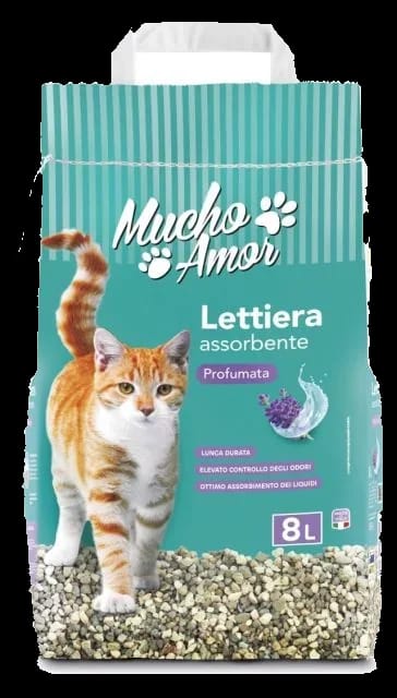 Mucho Amor Lettiera Profumata 8 lt