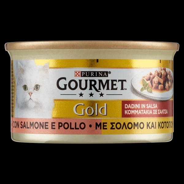 Gourmet Gold Salmone Pollo 85 gr