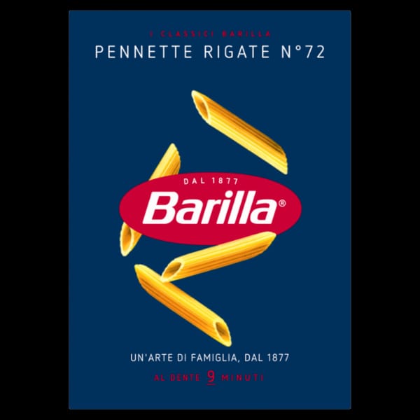Barilla Pennette Rigate N°72 500g