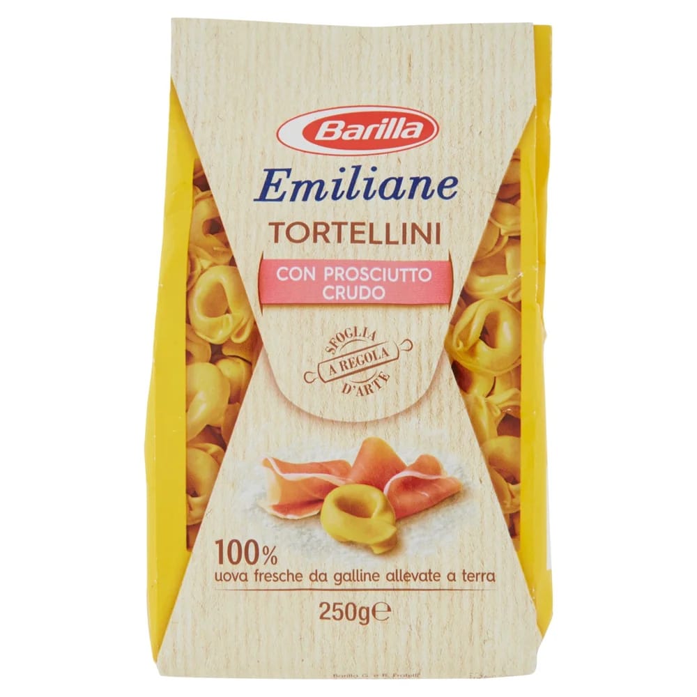 Tortellini Barilla con Prosciutto Crudo 250 gr