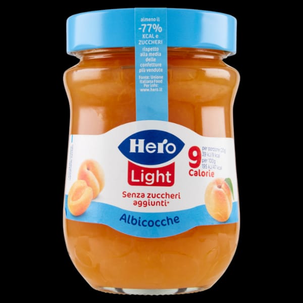 Hero Confettura Light Albicocca 280 gr