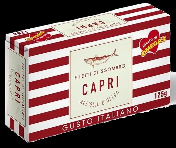 Capri Sgombro in Olio Vegetale 125 gr