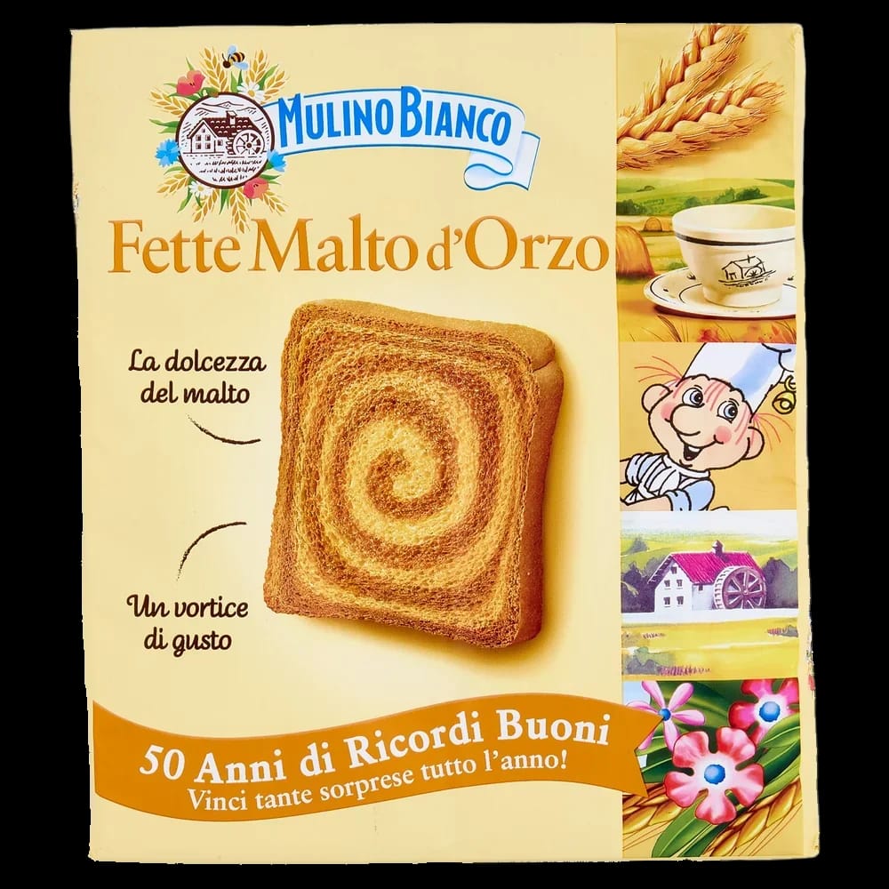 Mulino Bianco Fette al Malto 315 gr
