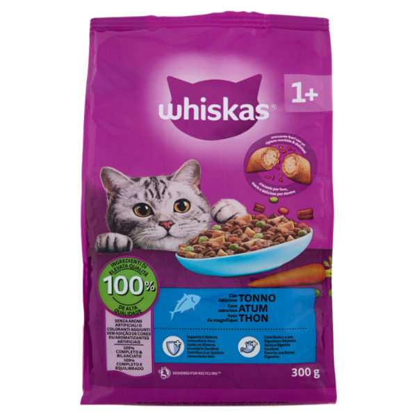 WHISKAS CROCCHETTE TONNO ADULT 300 GR