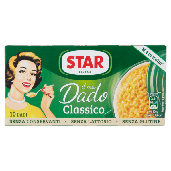 STAR DADO CLASSICO X 10 X 100 GR