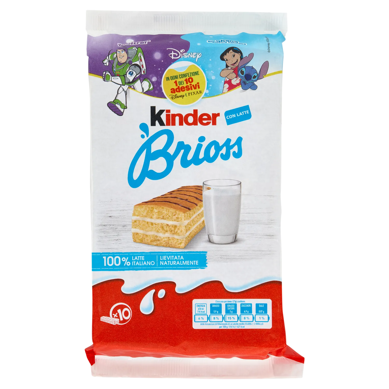 FERRERO KINDER BRIOSS FAMIGLIA X 10 270 GR
