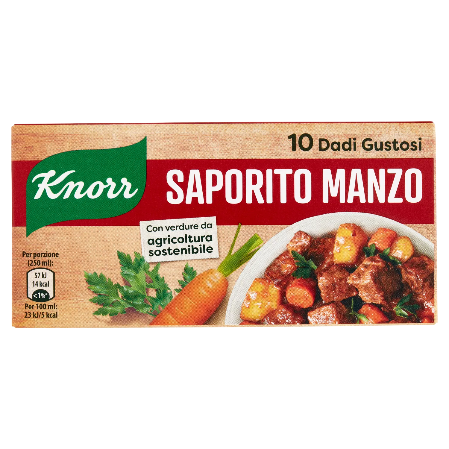 DADI KNORR GUSTO SAPORITO 10 DADI 100 GR