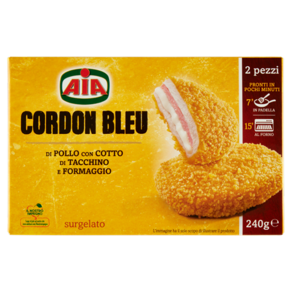 CORDON BLEU AIA POLLO X2 240 GR