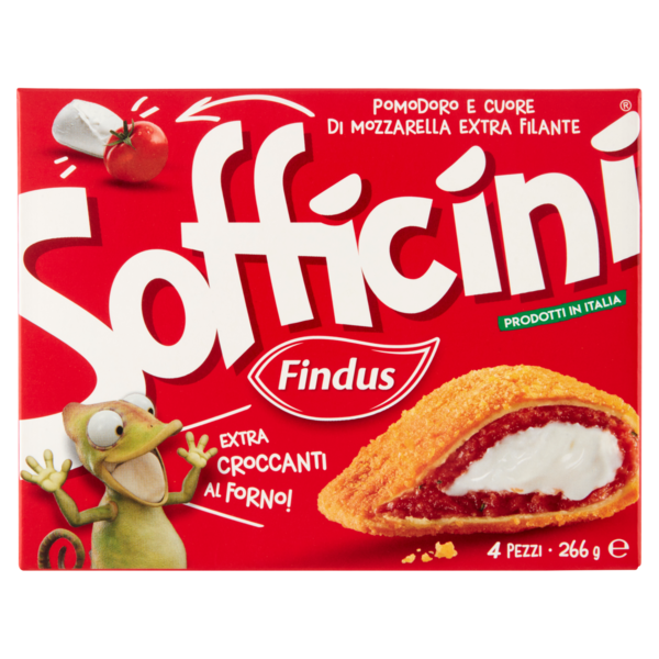 FINDUS SOFFICINI POMODORO MOZZARELLA 250 GR