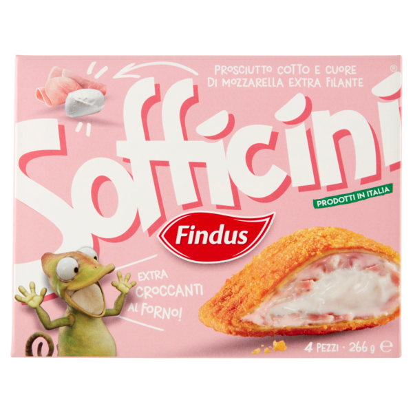 SOFFICINI FINDUS PROSCIUTTO MOZZARELLA 250 GR