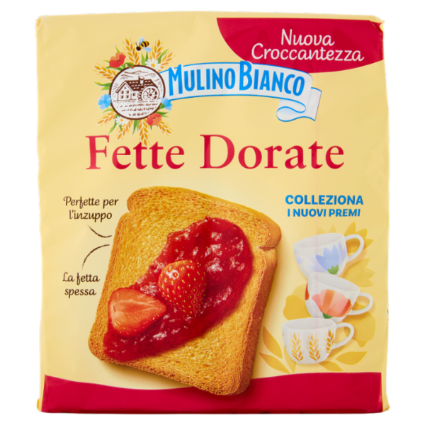 FETTE BISCOTTATE MULINO BIANCO DORATE 36 FETTE 315 GR