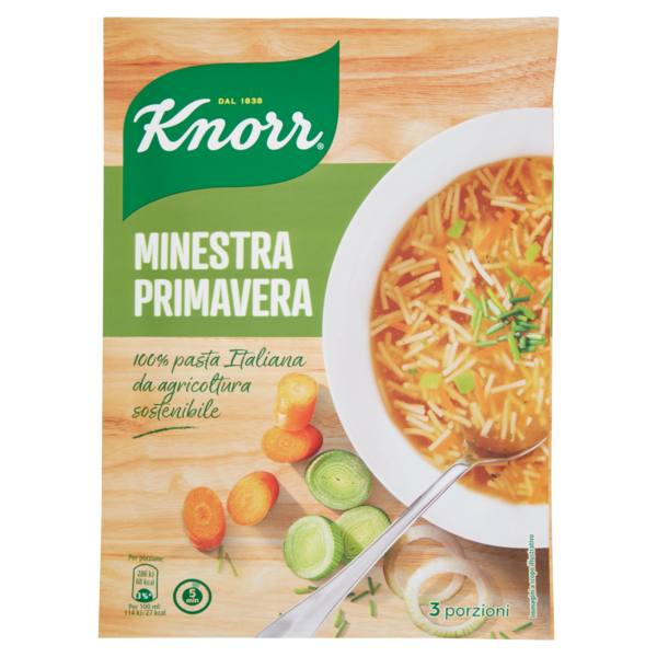 KNORR MINESTRA PRIMAVERA 61 G 61 GR