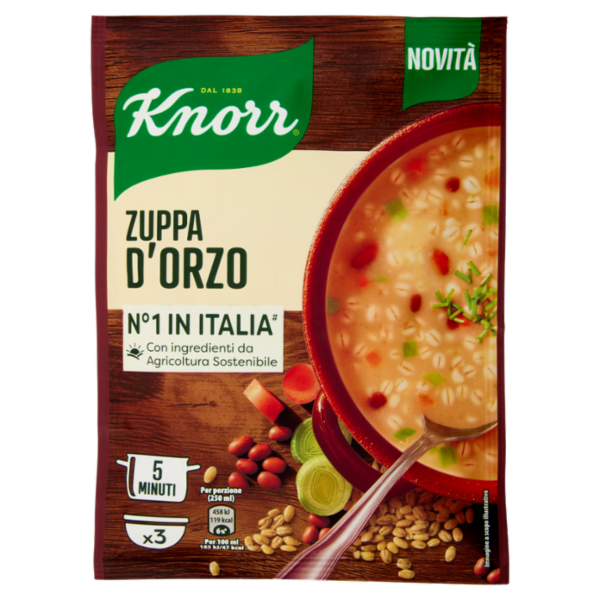 KNORR MINESTRA D ORZO 105 GR
